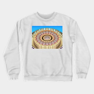 Solar Cell Sunflower Crewneck Sweatshirt